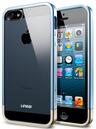 SGP Case Linear Metal Crystal Series Metal Blue for iPhone 5/5S (SGP10043)